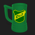 Defensa-y-Justicia-escudo-para-chop-jarra-vaso.png Bouclier de défense et de justice pour Chop Jarra