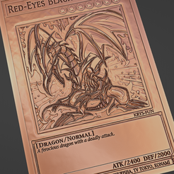 untitled.505png.png Fichier STL gratuit Red Eyes Black Dragon-Yugioh・Plan pour impression 3D à télécharger