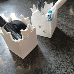 WhatsApp-Image-2022-03-17-at-12.46.33.jpeg Fichier STL PENCIL CASE WITH CATS PEEKING (with nose) - PORTAPENNE CON GATTI CHE SBIRCIANO (con naso)・Objet pour imprimante 3D à télécharger