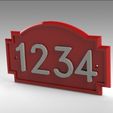 Untitled 181.jpg Address Wall Plate with Custom Numbers
