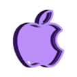 Koerper_Apple.stl apple logo-led