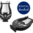 Venti's-Lyre-Digital.png VENTI's Lyre STL FILES [Genshin Impact]