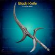 2.jpg Black Knife Cosplay Elden Ring - STL File 3D print model