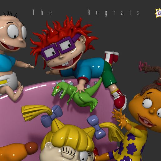 👾 The Rugrats・ STL File for 3D printing・Cults