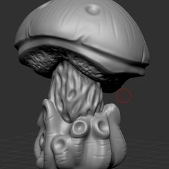 001.jpg 3D file Mushroom, Fungus・Template to download and 3D print