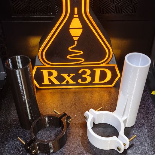 🎣 Nautical Rod Holder for Tubular Bows