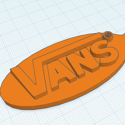 Captura.PNG STL-Datei Vans key chain・Design für 3D-Drucker zum herunterladen, Ferreiro888
