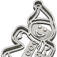 Sans titre 3.jpg Fichier GCODE 2 MOULES À BISCUIT NOËL - RENNE - ANGE - OURS - ANGE - PELUCHE - BOUGIE - CLOCHE - ANGE - PÈRE NOËL - BONHOMME DE NEIGE - SAPIN - BOULE DE NOËL - EMPORTE-PIÈCES - CADEAU - COOKIE CUTTER- COUPE BISCUIT- POCHOIR・Objet imprimable en 3D à télécharger