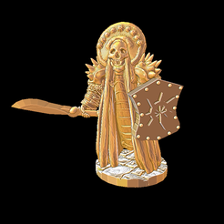 Undead-Wraith-Cultist.png STL file Undead Wraith Cultist・3D printing template to download