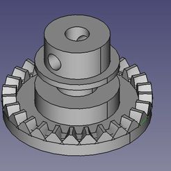 crown-27.jpg STL file Crown gear 27z・3D print object to download