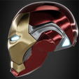 Mark85HelmetLateral.png Iron Man mk 85 Helmet for Cosplay