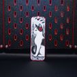 IMG_0357.jpg Romantic Cat Couple - Hueforge Bookmarks - 2