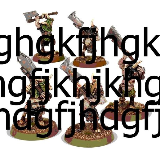 lumberjacks 3D model