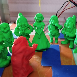 Capture d’écran 2018-01-30 à 14.41.44.png STL-Datei Dwarfs - Snow White kostenlos・Objekt zum Herunterladen und Drucken in 3D