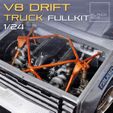 a07.jpg V8 DRIFT TRUCK FULL MODELKIT 1-24th