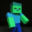 Minecraft-Zombie.jpg Minecraft Zombie (Easy print and Easy Assembly)