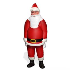 00000000.jpg DOWNLOAD SANTA CLAUS 3D Model - Obj - FbX - 3d PRINTING - 3D PROJECT - NOEL Chrismas NOEL SANTA CLAUS NOEL