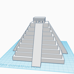 Pyramide Inca-2.png Free STL file Inca pyramid・3D printing idea to download