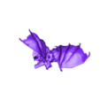 _Gargoyle_Pose_5.stl 宇宙節足動物フラッピーバード