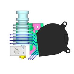 bfc0667f16c5a7f982408c5320504b29_preview_featured.jpg STL-Datei E3D hotend blower fan holder kostenlos・Design für 3D-Drucker zum herunterladen