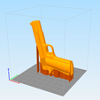 1911Slice.PNG STL file WW3D 1911R Rubber Band Gun・3D printer design to download, WW3D