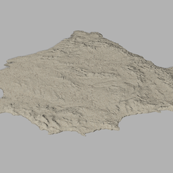 spain solid v2.png Файл STL Physical map Iberian Peninsula - Spain - Spain・3D-печать дизайна для загрузки