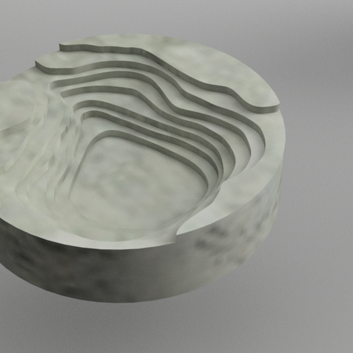 Cement Ashtray | Concrete Ash Tray | Ash Tray for Smoker | Cigarette Ashtray | Cigar Ash Tray | Smoker Gift | Smoking Accessory 3D model