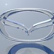 12.jpg Mazda Emblem 3D Print Ready 3D print model
