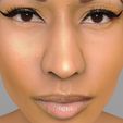 untitled.50.jpg Nicki Minaj bust ready for full color 3D printing