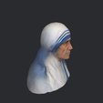 model-4.png Mother Teresa-bust/head/face ready for 3d printing