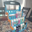 Scissor Paint Rack (Apple Barrel)