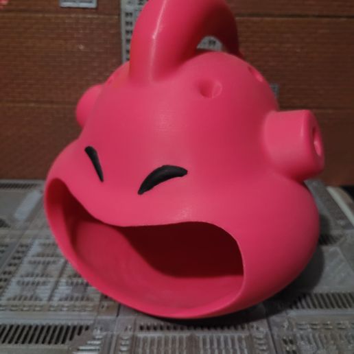 Majin buu head STL-Dragon Ball Z - 3D model önizlemesi