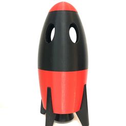 IMG_6141-2.jpg Fichier STL Duplo Lego Compatible Rocket Rocket Rocket 22cm・Plan pour impression 3D à télécharger