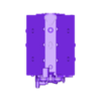 Monoblocco.stl FERRARI F40 LM (Le Mans) - ENGINE