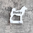 47-husky-hook-with-name.png Husky Dog Lead Hook