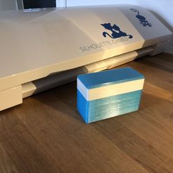 Silhouette tool holder