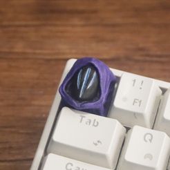 IMG_20230714_213717.jpg STL file Omen Valorant MX Artisan Keycap for Mechanical Keyboard・Model to download and 3D print