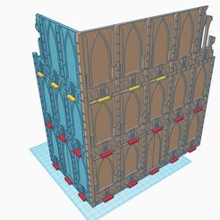 three_story_front.jpg Fichier STL gratuit Pack de terrain pour tournoi WH40k - taille WTC・Plan pour impression 3D à télécharger