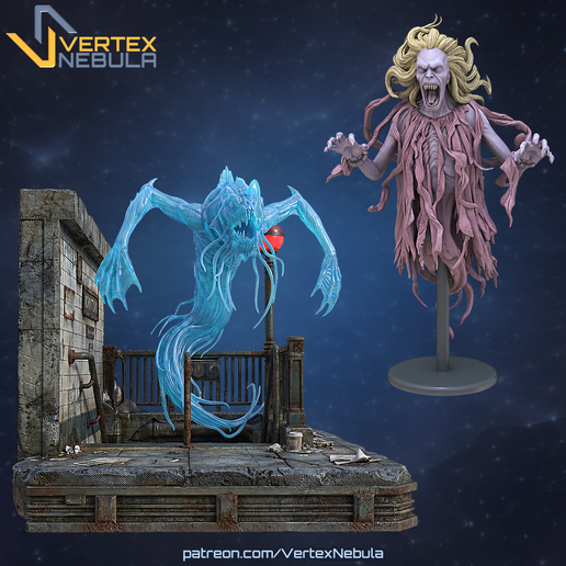 Library & Subway Ghosts (2 Pack)