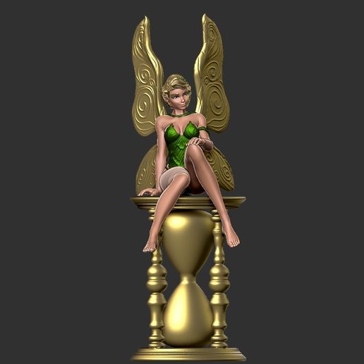 1.jpg Peter pan - Disney - Tinkerbell statue