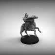 untitled.736.jpg STL file Sci Fi Napoleon on horse・3D printing template to download