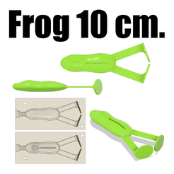 download-13.png STL file Mold Frog 10 cm. 3D STL, STEP file for CNC and 3D print・3D printing idea to download