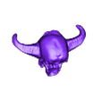 SkullHorns.stl DOOM SLAYER