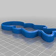 aab20ebe7bbbb89dd0f54f345af92a0d.png Free STL file Person Silhouette Cookie Cutter・3D print design to download