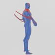 Renders0006.png Spiderman 2099 Spiderverse Textured Rigged Lowpoly