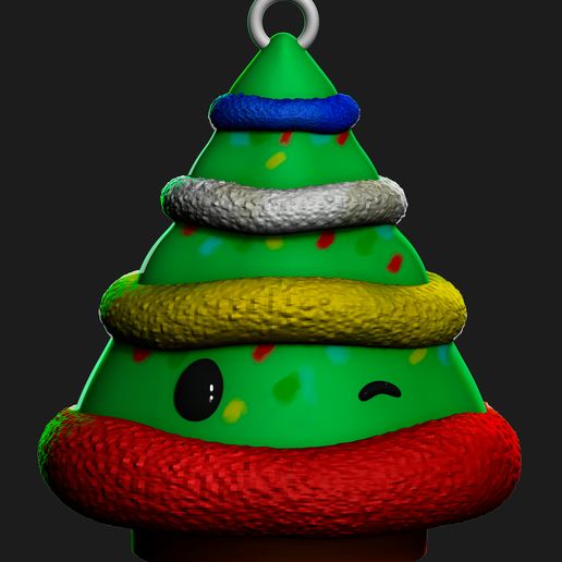 Blinking-Christmas-Tree.jpg 4 models of mini Christmas trees to decorate