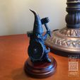 Photo-May-19,-5-19-45-PM.jpg Gnome with Mace, Fantasy Tabletop RPG Miniature or Garden Gnome Statue