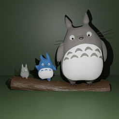Studio Ghibli the Boy and the Heron how Do You Live 君たちはどう生きるか Cute Warawara  Spirits 3D Print 