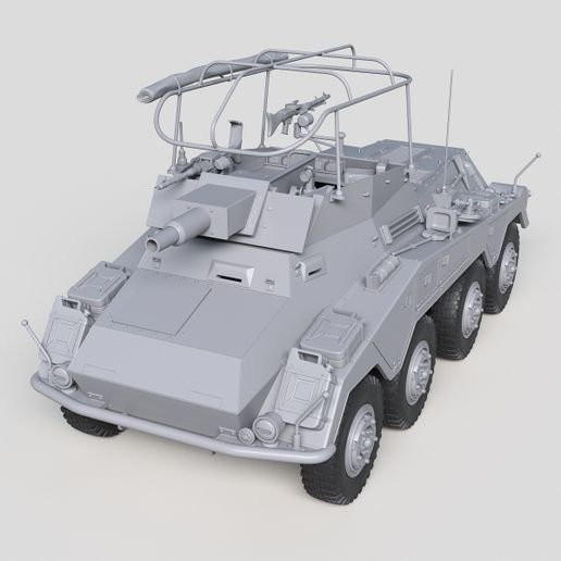 STL-Datei Sd Kfz 234/3 und Sd Kfz 234/1 🪖 ・3D-Drucker-Vorlage zum ...