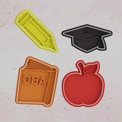 untitled.png Lernset für die Schule COOKIE CUTTER 4er-Set